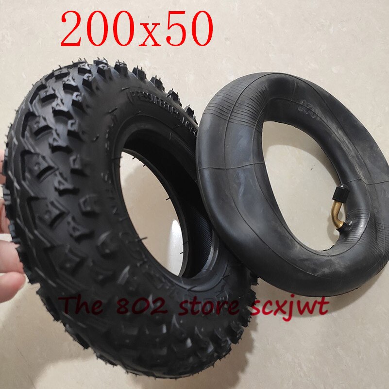 Lightning shipment 200x50 inner and outer tire 200*50 tube tyre For Electic Scooter Motorcycle ATV Moped accessory