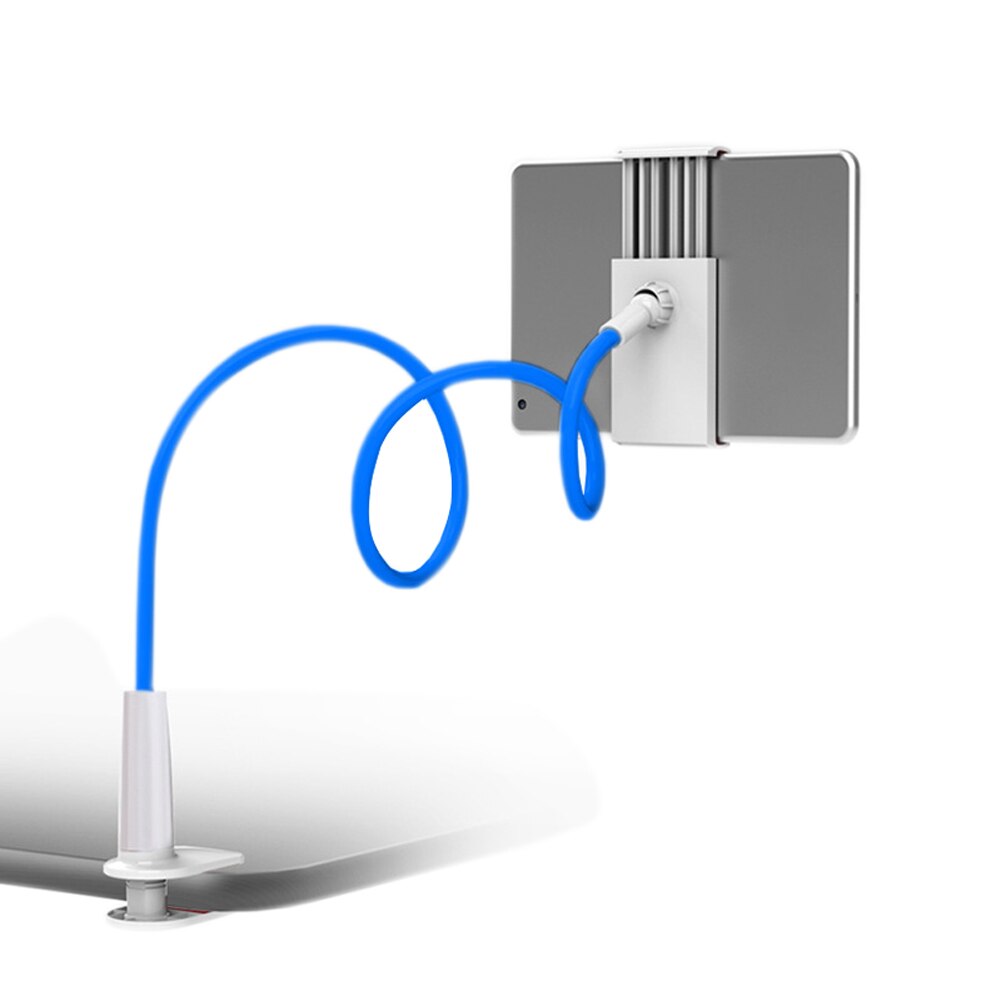 Universal 360° Flexible Table Stand Holder - For iPhone, iPad, Tablets: Blue