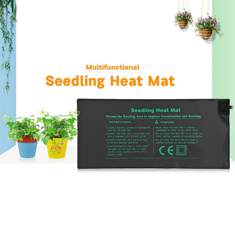 Durable Sämling Wärme Matte Anlage Keimung der Samen Ausbreitung Klon Starter Pad Warme Hydrokultur Heizung Pad 52X24cm