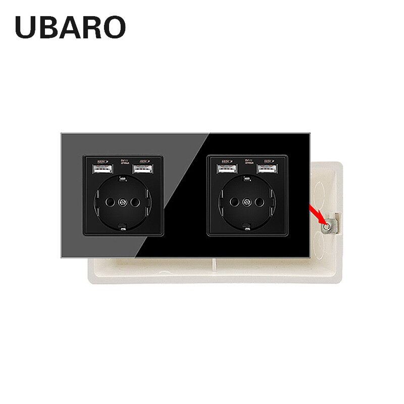 172*86mm 5cm Depth Socket Case Concealed Bottom Case PC Material White Surface Outlet Junction Wall Light Led Switch Socket Box