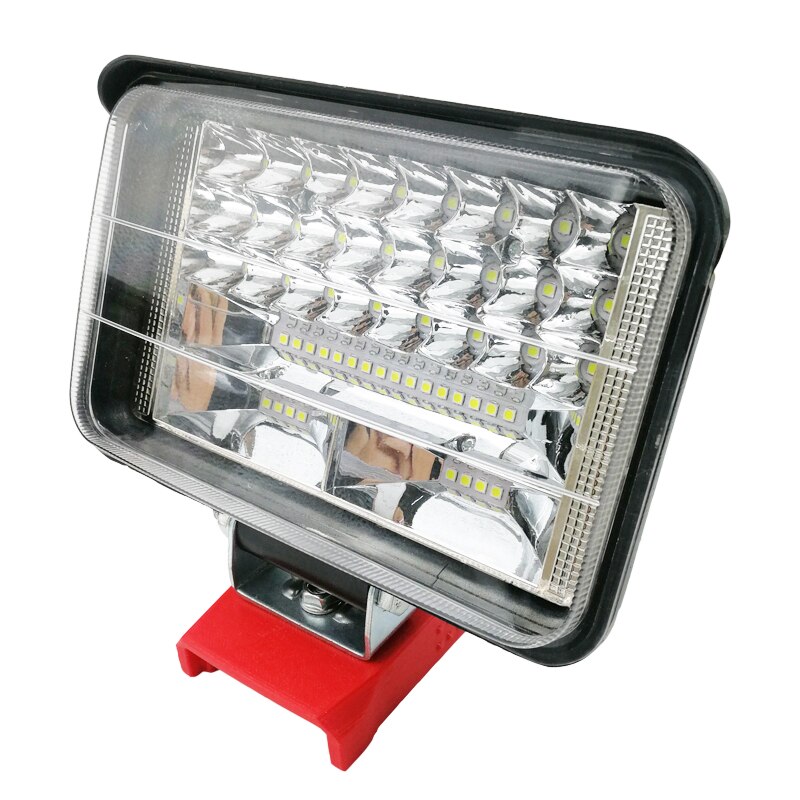 Luces LED de trabajo para coche, foco de antorcha eléctrica, lámpara de mesa portátil con Control de haz alto y bajo, batería de iones de litio de 18V