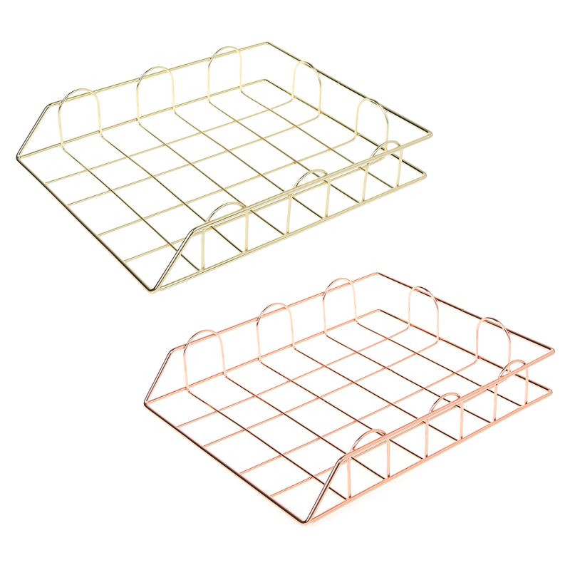 Pliant En Fer Forgé Lettre Magazine Porte-Revues Rack De Stockage Classeur Pour bureau Bureau Organisateur Fournitures XXUC