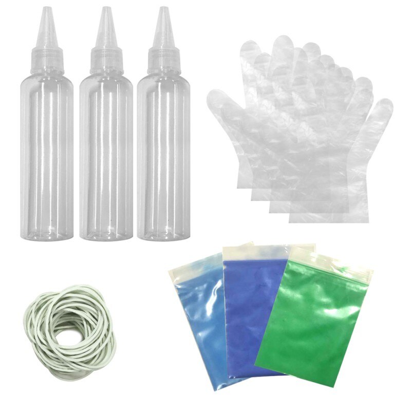 24 farver stof farvestoffer kit børn voksne grupper giftfri slipsfarvestoffer forsyninger fest indsamling festival vand fest diy farvning