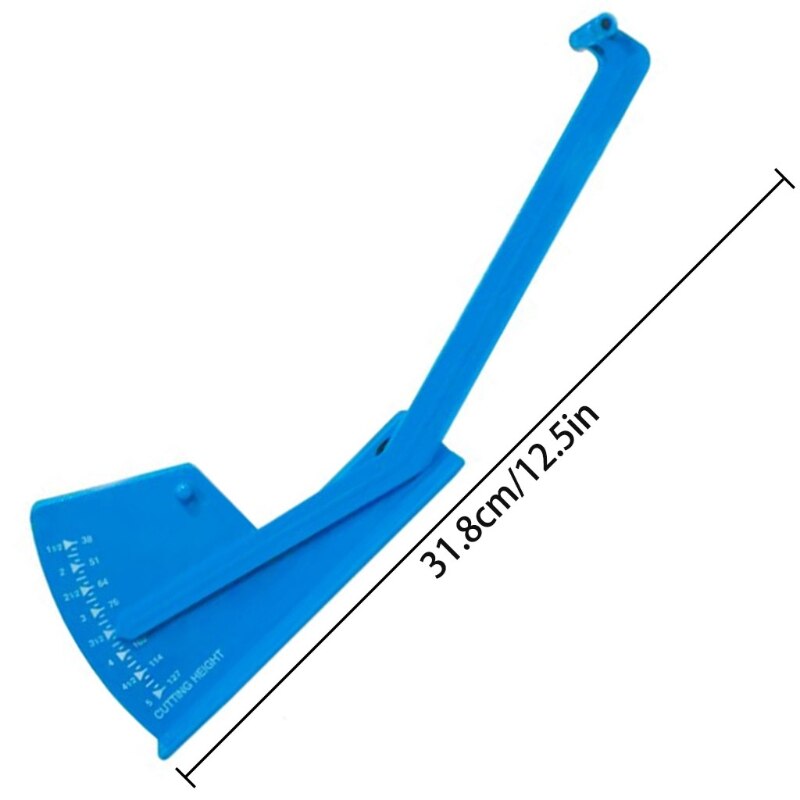 2PCS Deck Level Gauge Lawn Grooming Tool Cutting Deck Level Gauges Leveling Meter Lawn Grooming Tools Gardening 85AC