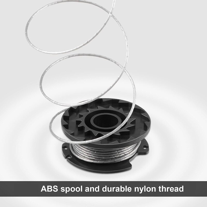 F016800569 String Trimmer Spool Line For Easygrasscut 23, 26, 18, 18-230, 18-260, 18-26 Replacement (2Spool+1Cap)