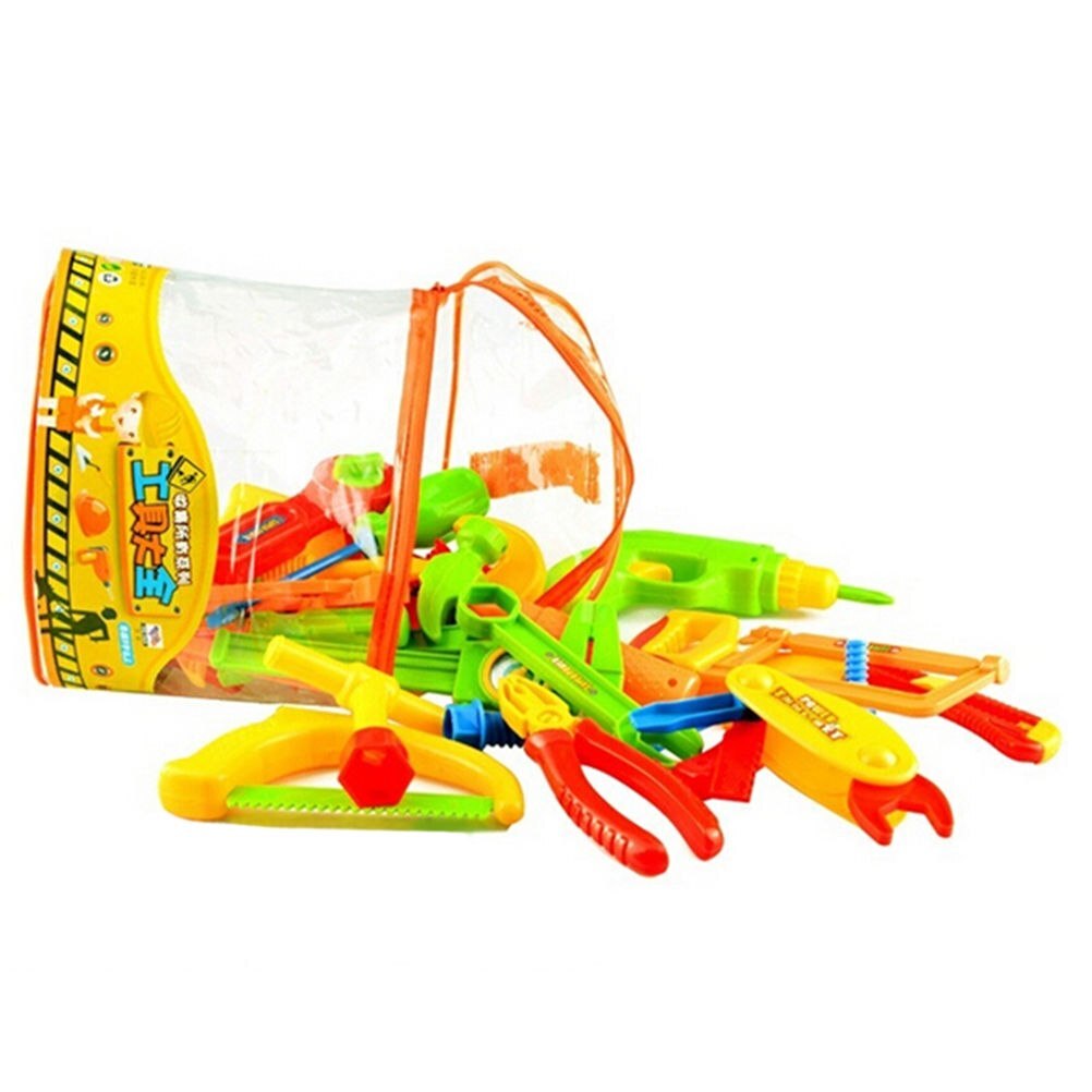 32 Stks/set Educatief Kinderen Timmerwerk Reparatie Gereedschap Speelgoed Fantasiespel Speelhuis Speelgoed Baby Vroeg Leren Speelgoed