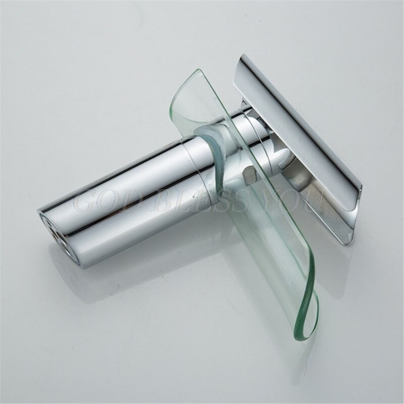 Bathroom Sink Faucet Single Lever Basin Faucet Single Lever Waterfall Bathroom Faucet Bathroom Waterfall Faucet