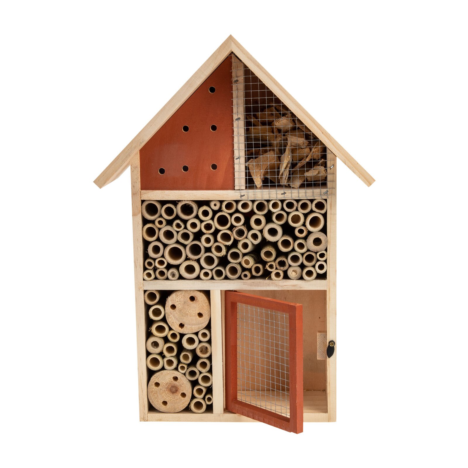 Wooden Insect House Decorative Bee House Courtyard Insect Nest: Default Title