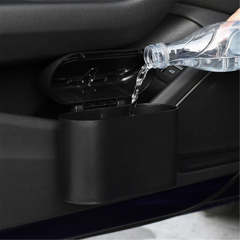 Car Trash Can Interior Organizer Storage Car Garba... Grandado