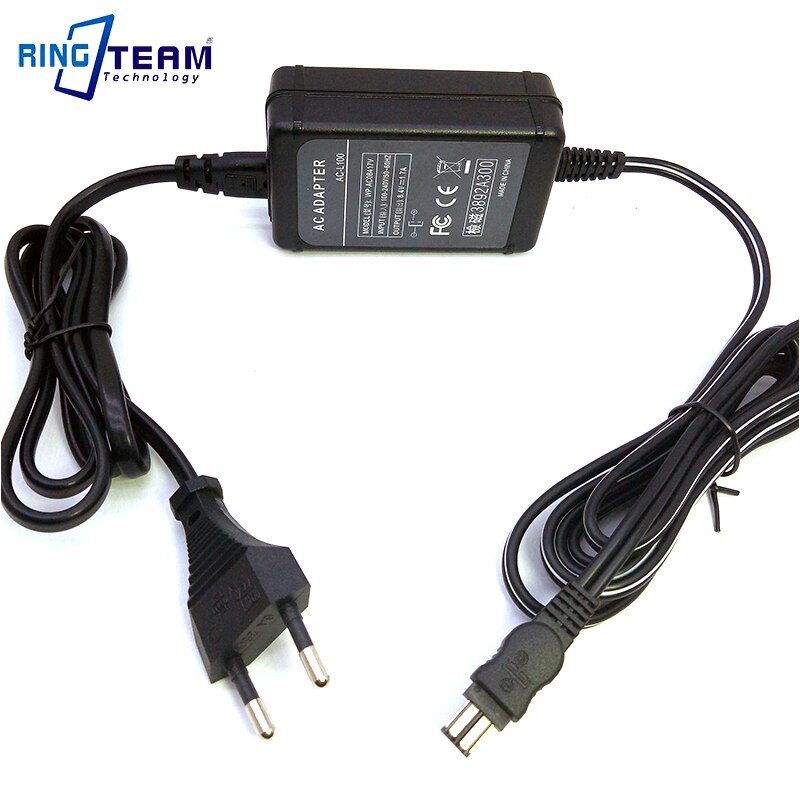 AC-L100 ACL100 AC-L10 AC-L15 L10 L15 L100 adaptador AC de cámara para Sony Cybershot DCR-TRV MVC-FD DSC-S30 DSC-F707 DSC-F717 DSC-F828
