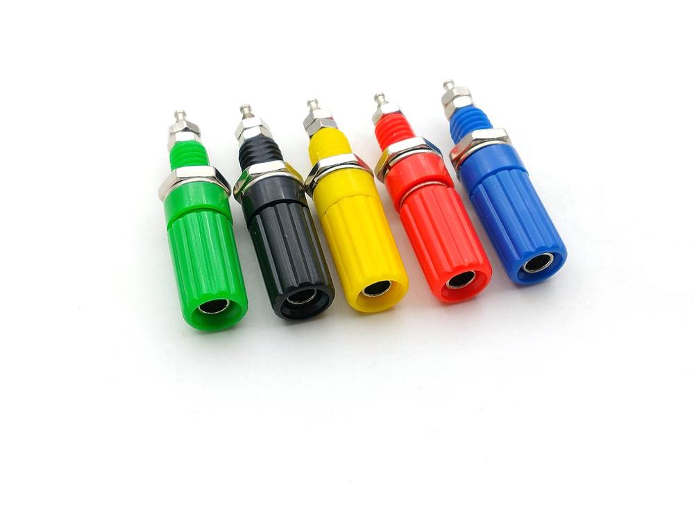 10PCS Binding Post FOR Speaker 4mm Banana Plug Test probe Conversion ADAPTER