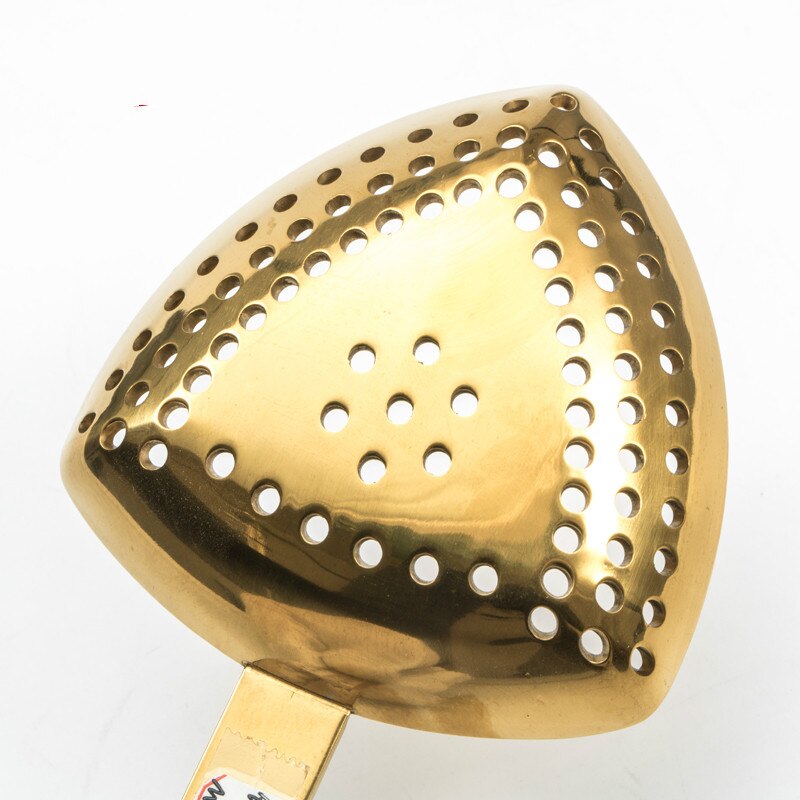 Triangulation Metal Filter Bar Set Strainer Triangle Filter Spoon Filter Compartment Ice Separator Missing Net Strainer