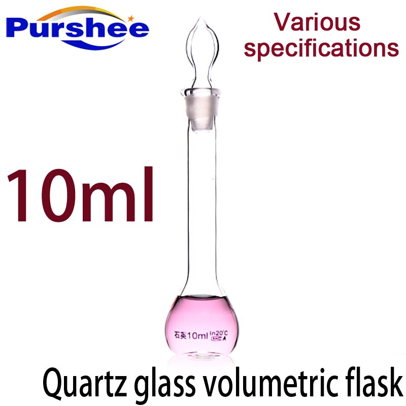 Quartz glass volumetric flask(10ml)