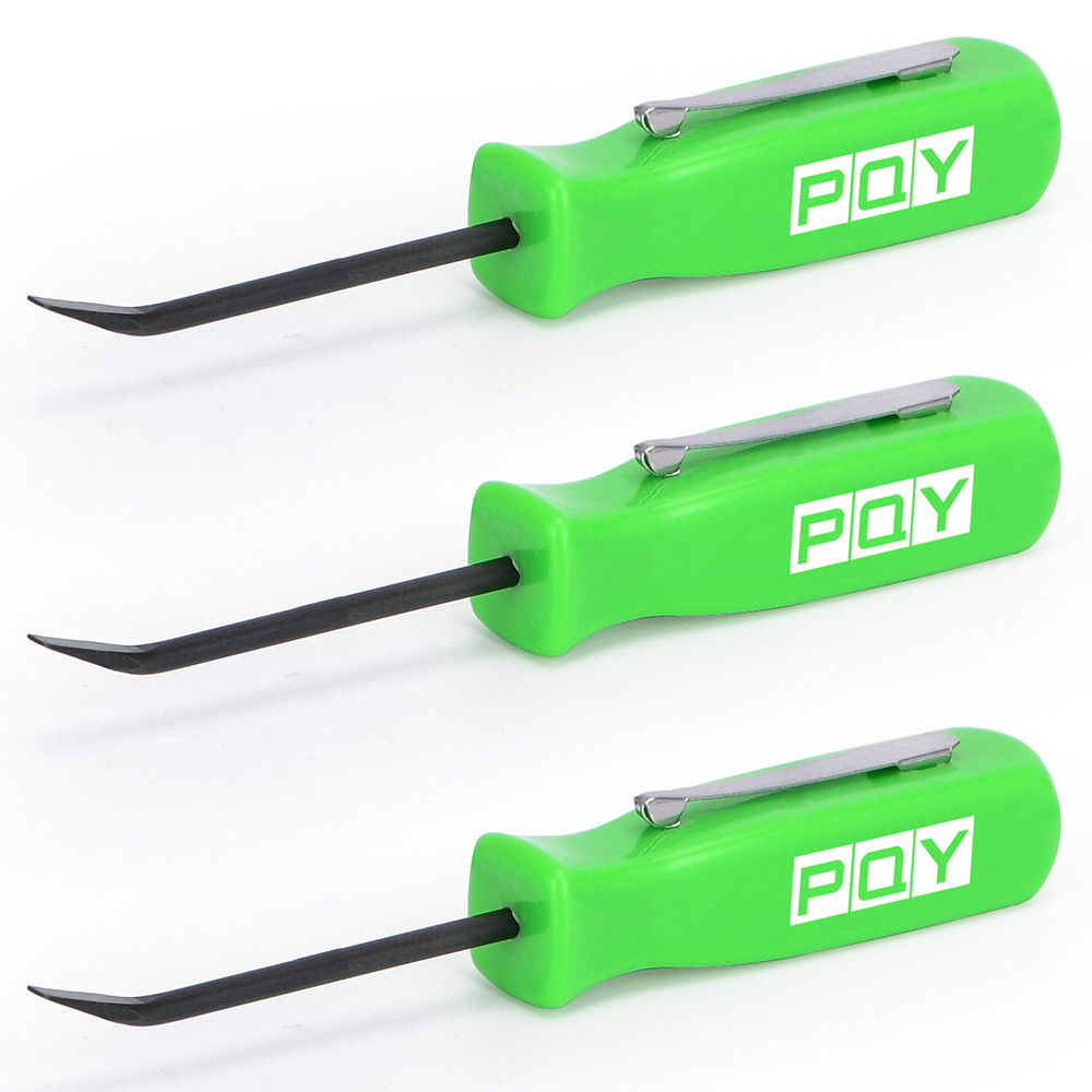 Barra de palanca de 3 bolsillos, herramienta práctica de operación de ángulo corto, agarre de 4 lados, herramientas de eliminación de reparación de automóviles, WLR-GJ005-QY: Verde