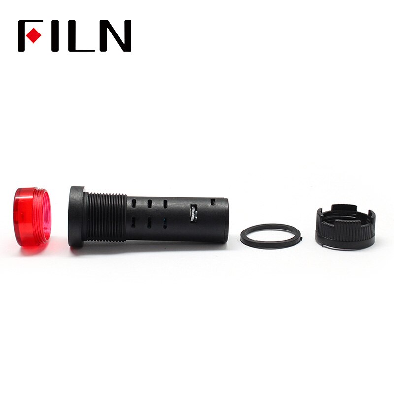 Som intermitente e som e luz do flash dispositivo de alarme buzzer ED16-22SM 22 MM 12 V 24 110 V 220 v v.