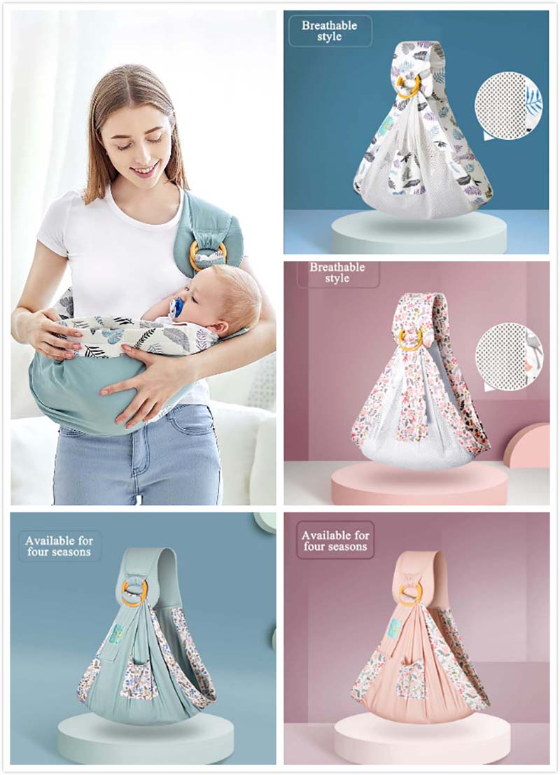 Draagdoek Carrier Verstelbare Kan Worden Gebruikt In Vier Seizoenen Met Multifunctionele Zachte Baby Carrier Ademende Mesh Borstvoeding