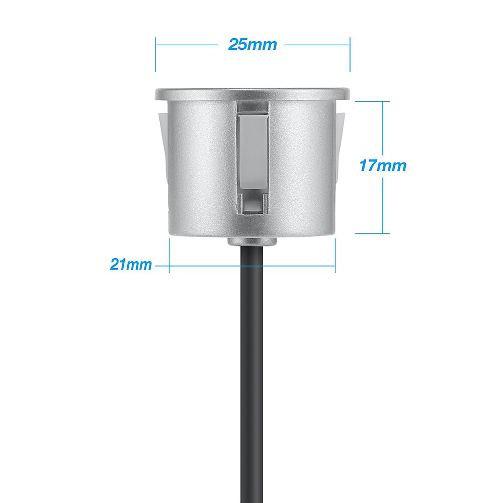 1 stück 22mm Parkplatz Sensor Mit 2,5 m Kabel für Auto Parkplatz Sensor Kit Monitor Umge System Auto Mithelfer auto Styling