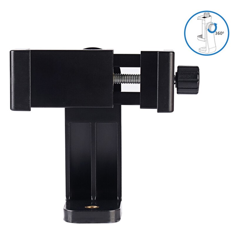 Universele Telefoon Statief Stand Mount Adapter Houder 360 Draaibaar Op Statief Voor Iphone Xiaomi Samsung Smart Phone