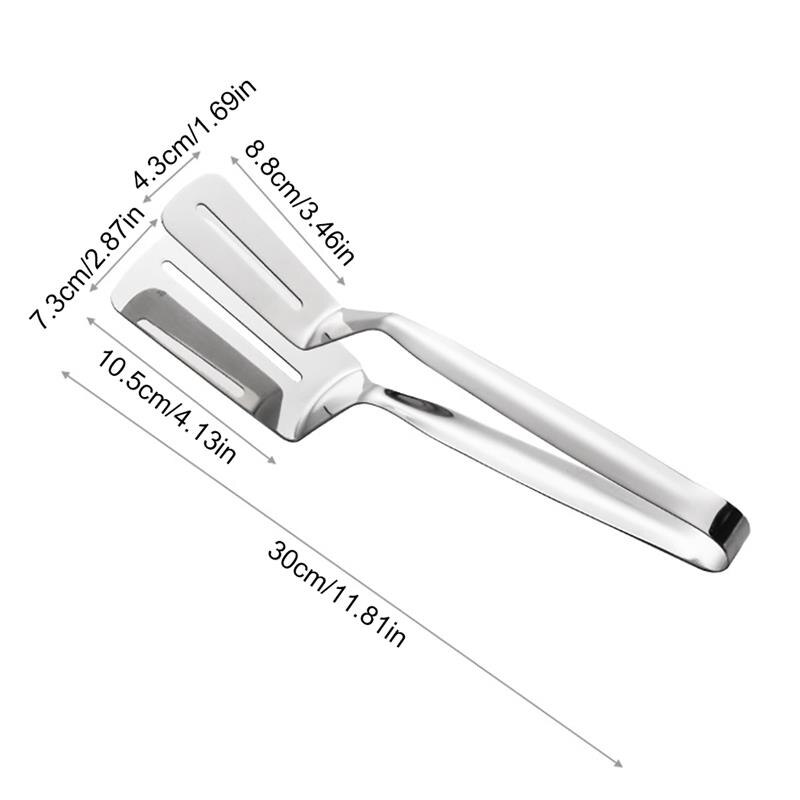 Kitchen BBQ Bread Utensil Set Barbecue Tong Fried Steak Shovel Fried Fish Shovel Clamp Kitchen Bread Meat Clamp Stainless Steel