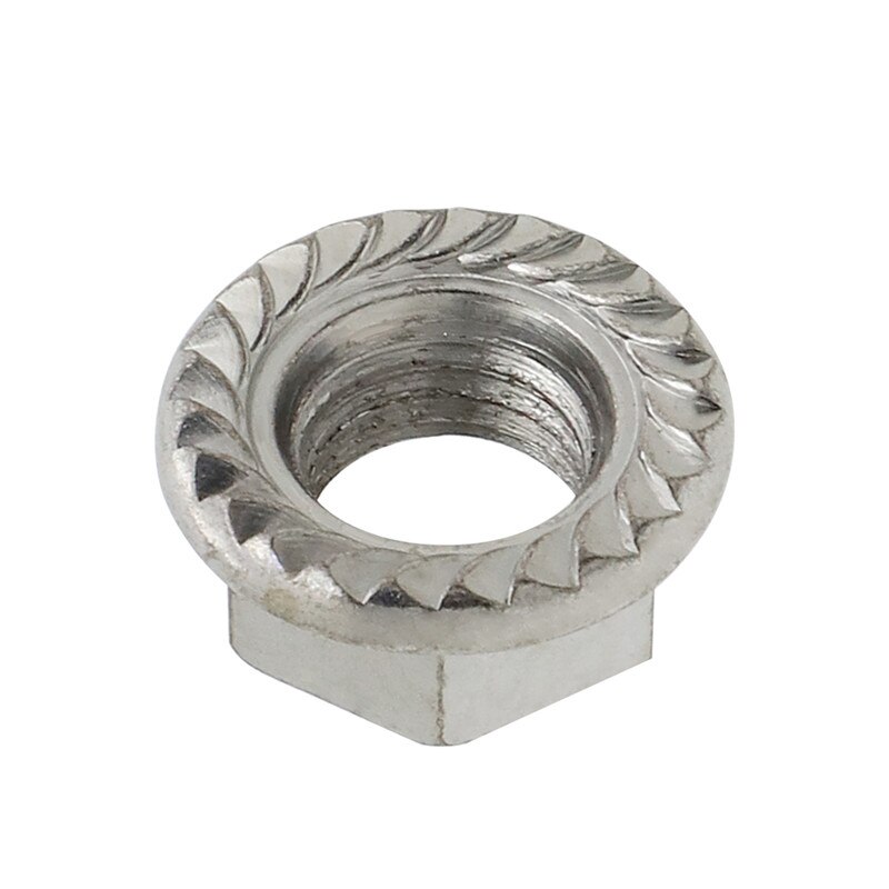 2/3/4/5/6/8/12 piece 10mm Exhaust Studs Bolts &amp; Serrated Nuts M10x1.25 Manifold Flange Studs Nuts Kit