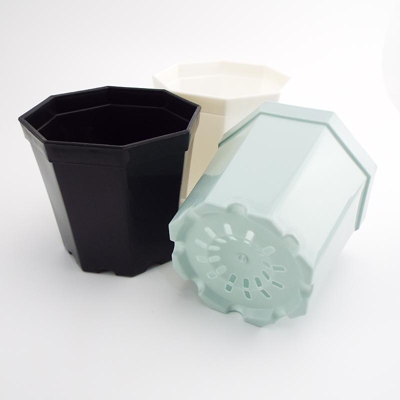 10pcs Plastic Square plant Flower Pot Home Garden planter tools Plant Pots Gardening nursery Pots for herb Succulents