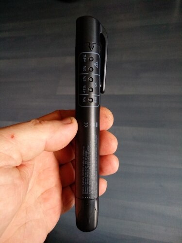 Brake Fluid Liquid Tester Car Brake Liquid Digital Tester For DOT3/DOT4 Automotive Testing 5 LED Car Diagnostic Indicator Pen