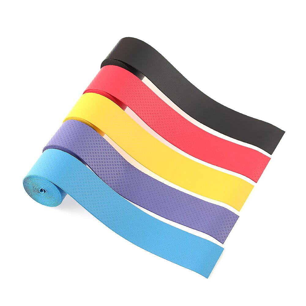 1PC multicolore PU mince anti-dérapant sueur bande absorbée enveloppes surgrips raquette de Tennis Badminton pêche Sport antidérapant sueur bande