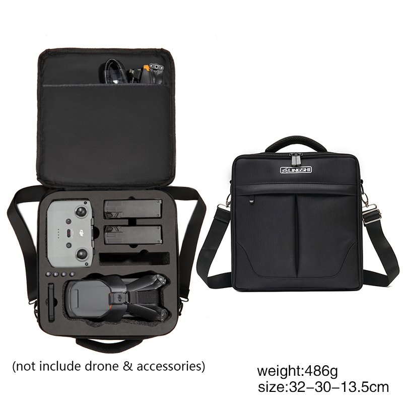 DJI-estuche de almacenamiento Mavic 3, bolsa de hombro impermeable, caja de almacenamiento rígida, bolso de mano para accesorios de Dron Mavic 3: Type 1 black