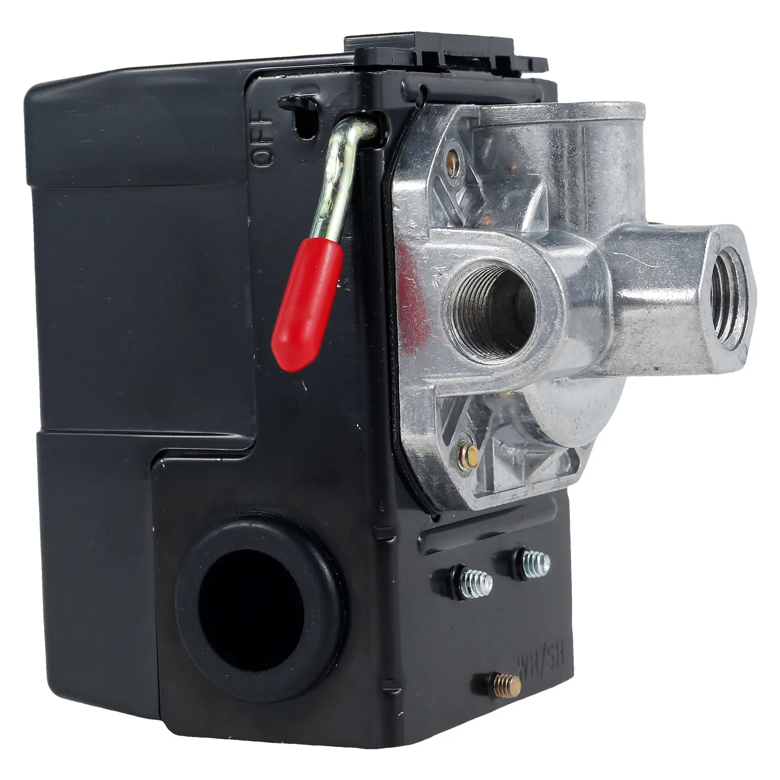 4 poorten 95-120 PSI luchtcompressor drukschakelaar 16-20A veilige luchtcompressor uitschakelaar luchtcompressor vervangende onderdelen
