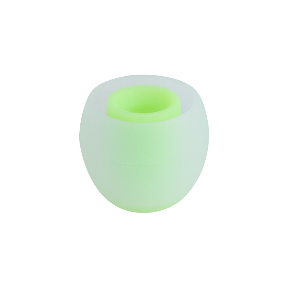 3.8mm Silicone Ear Tips 12pcs In-ear Earphone Covers Cap Earbuds Rubber Headphone Replacement Earplug Pads Cushion: 3XS / Military Green