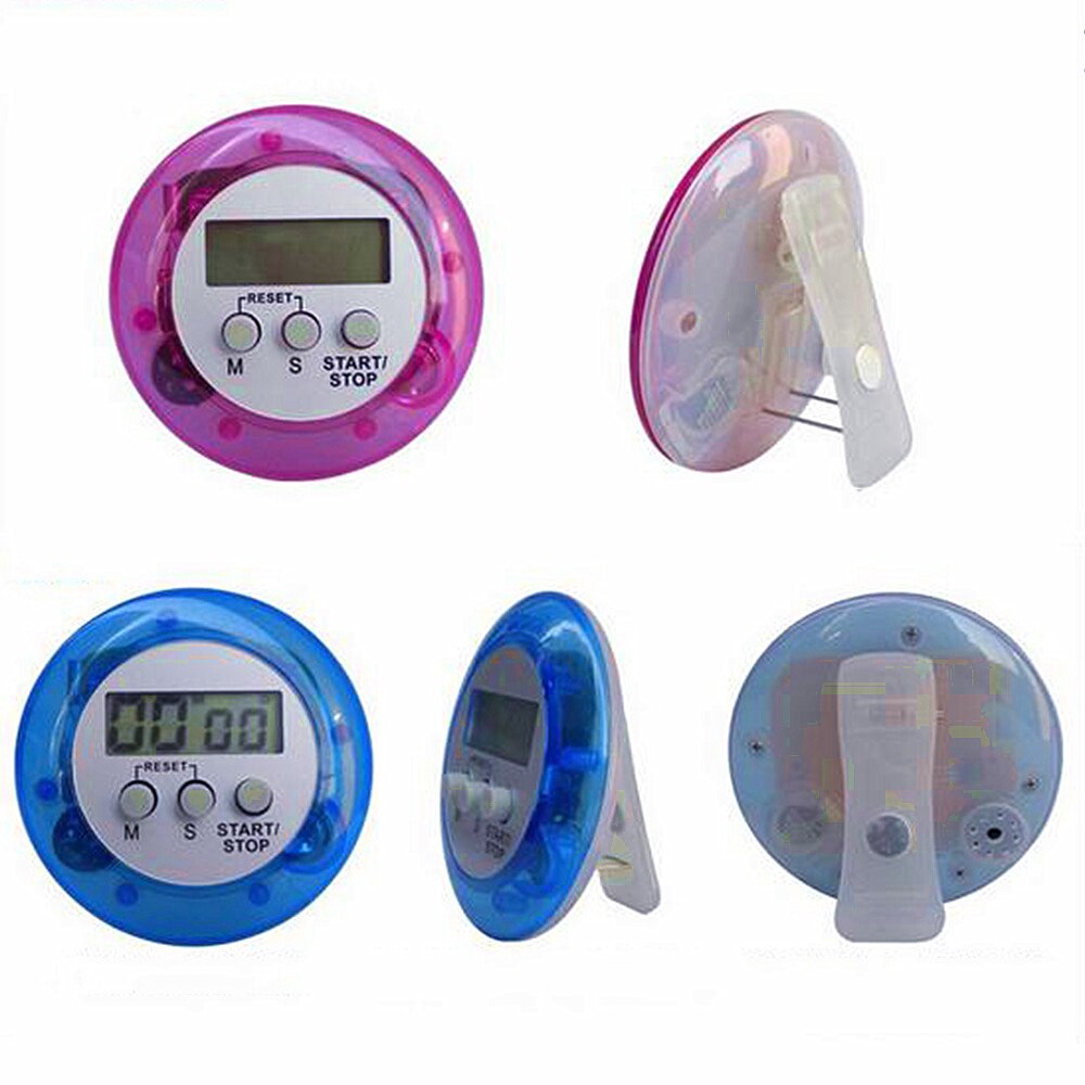 Mulfunctional Digital Magnetic LCD Stopwatch Timer Loud Alarm Convenience Kitchen Timer Tool for Cooking Baking Sports Games