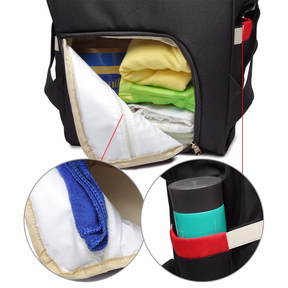 LEQUEEN Brand Baby Diaper Mummy Bags Large Capacity Maternity Nursing Diaper Bags infant Nappy changing bag Backpack Baby Care