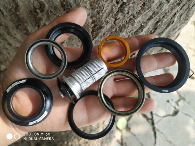 Fsa Taps Toelopende Buis Kom Set 44-56Mm Fiets Mountainbike Headset Bearing Head Set Fiets Deel: Default Title