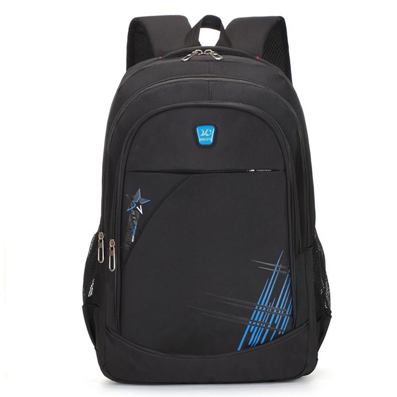 neue 15 Zoll Männer Laptop Rucksack Wasserdicht Geschäft Reise Bagpack Große Schule Tasche Für Teenager Jungen Mochilas: Blau