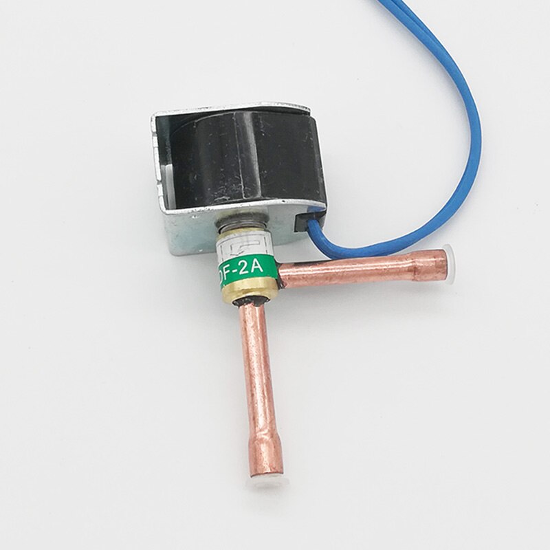 2 Way FDF-2A Mini -Flow Copper Solenoid Valve Refrigeration System AC220V