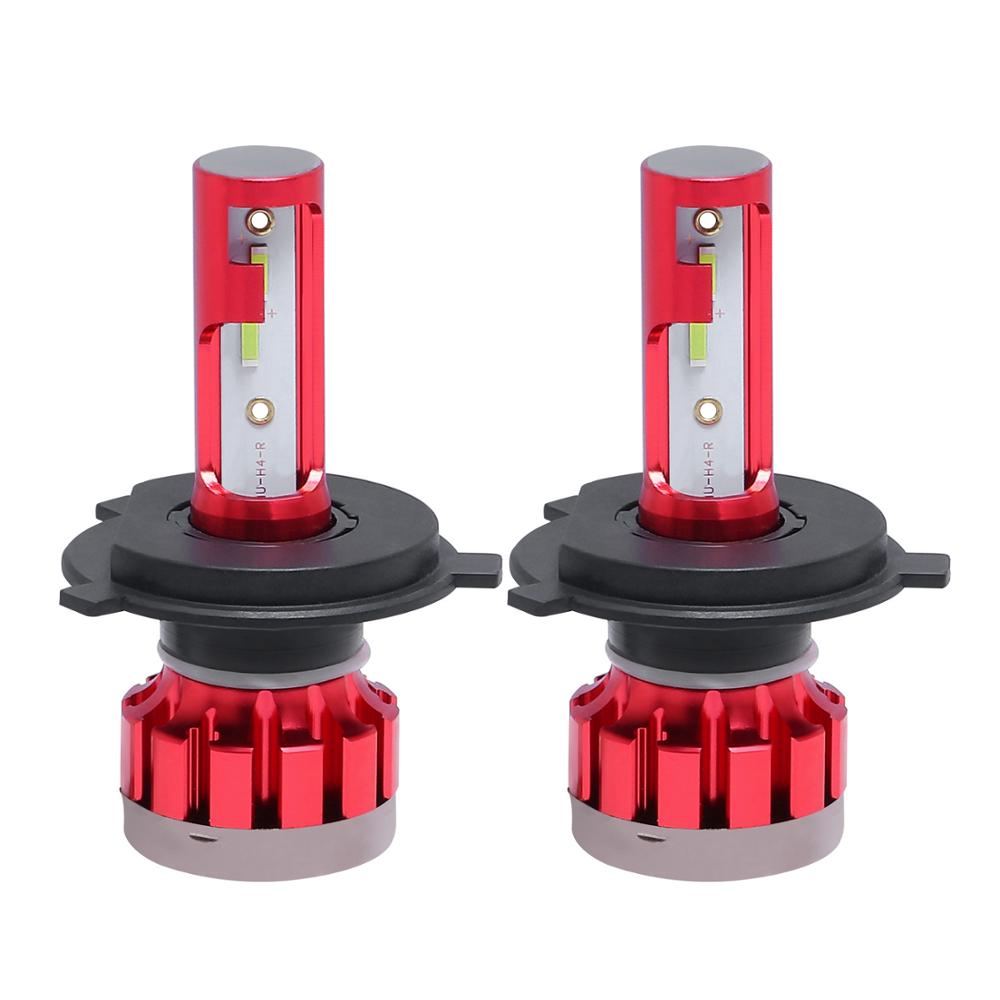 H4 LED H7 H11 H8 9006 9005 HB4 H1 H3 HB3 CSP 4500K de la motocicleta del coche de la linterna Auto 80W 12000LM bajo haz bombilla lámpara del automóvil 6500K