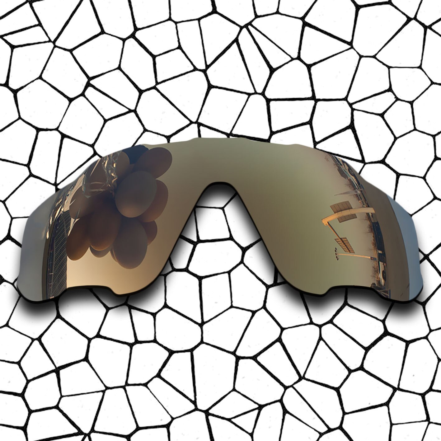 Polarized Sunglasses Replacement Lenses for-Jawbreaker Frame - Varities: Copper