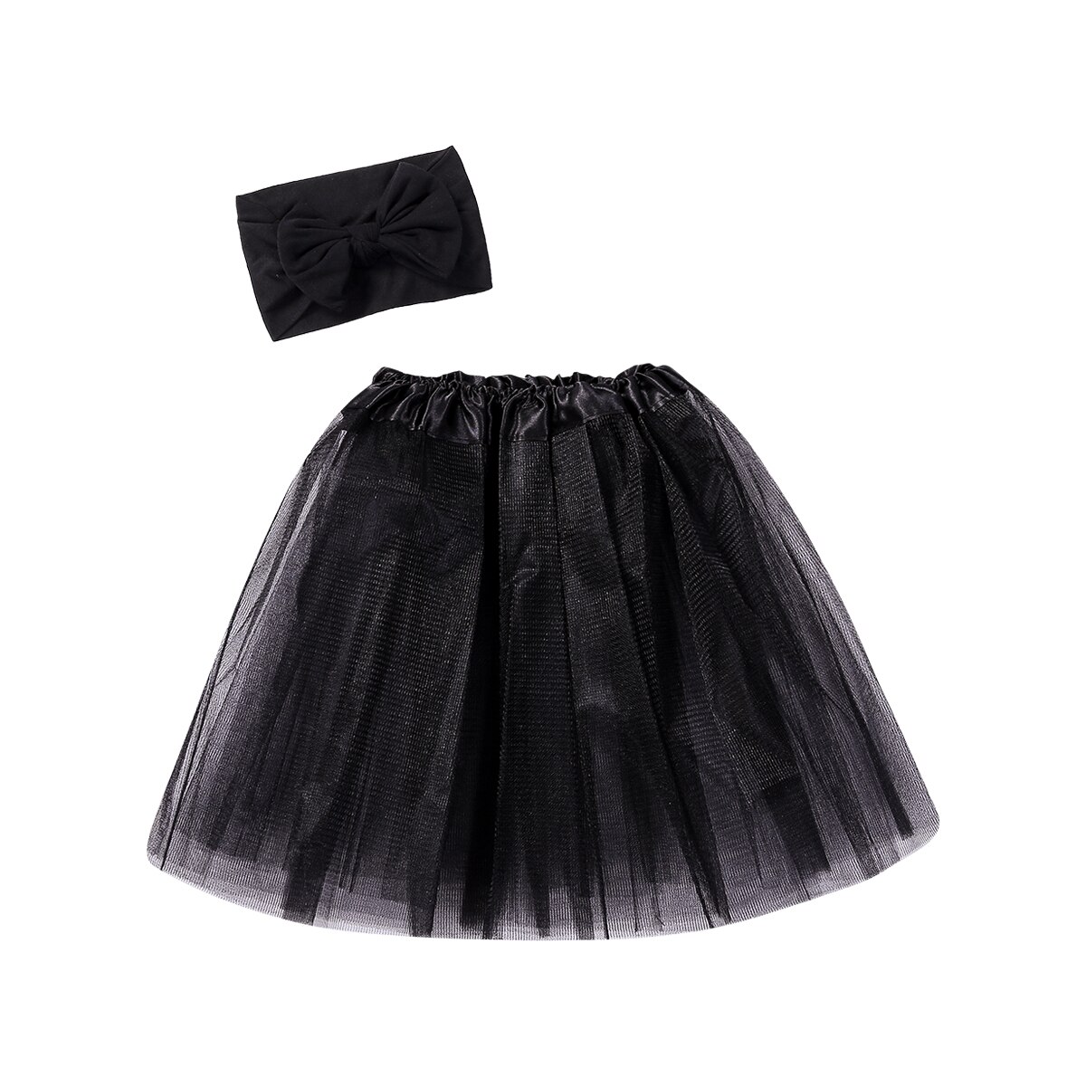 Citgeett Zomer Solid Leuke Peuter Pasgeboren Baby Meisje Tutu Rok &amp; Hoofdband Photo Prop Kostuum Leuke Outfit: C