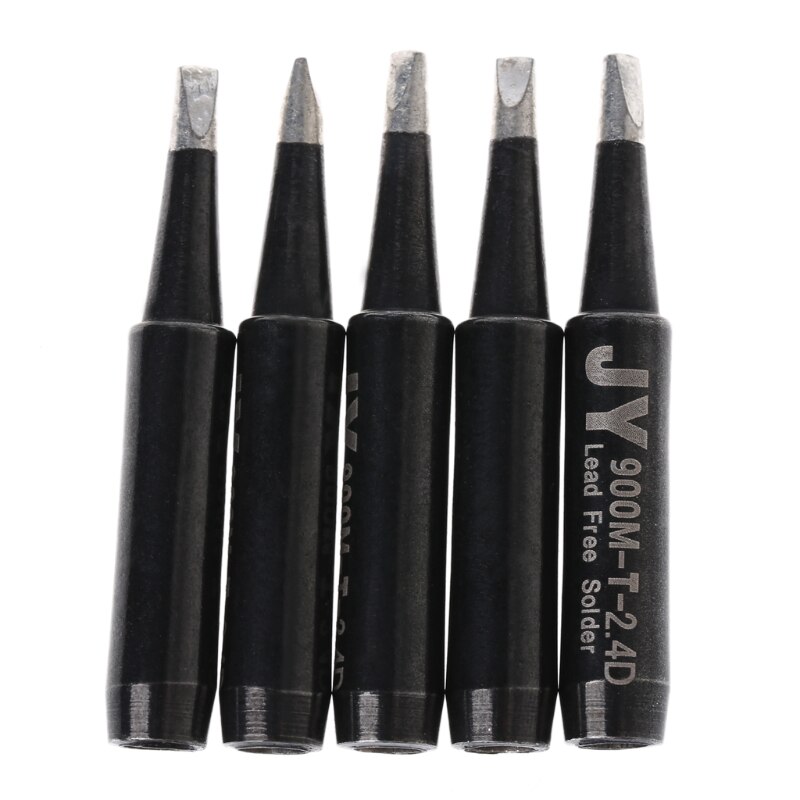 5 Pcs Solder Soldering Iron Tip 900M-T-SI Lead Free For Hakko Saike 936 852d+ 909D