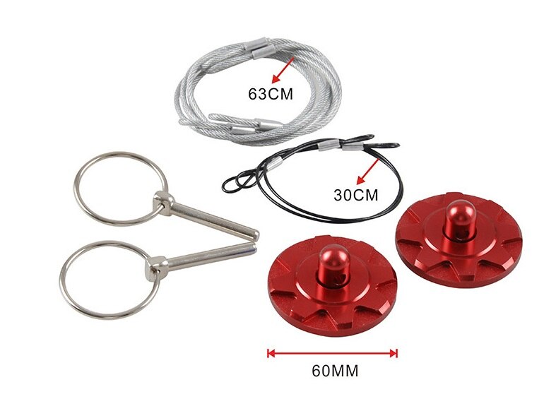 Car Pull cable universal engine cover hood lock