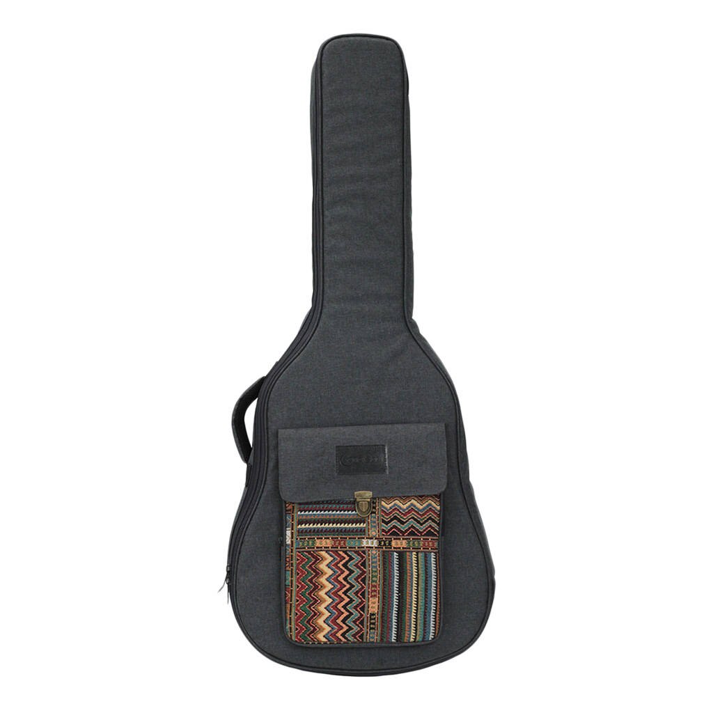 Custodia morbida imbottita custodia morbida per accessori per chitarra acustica da 40/41 pollici