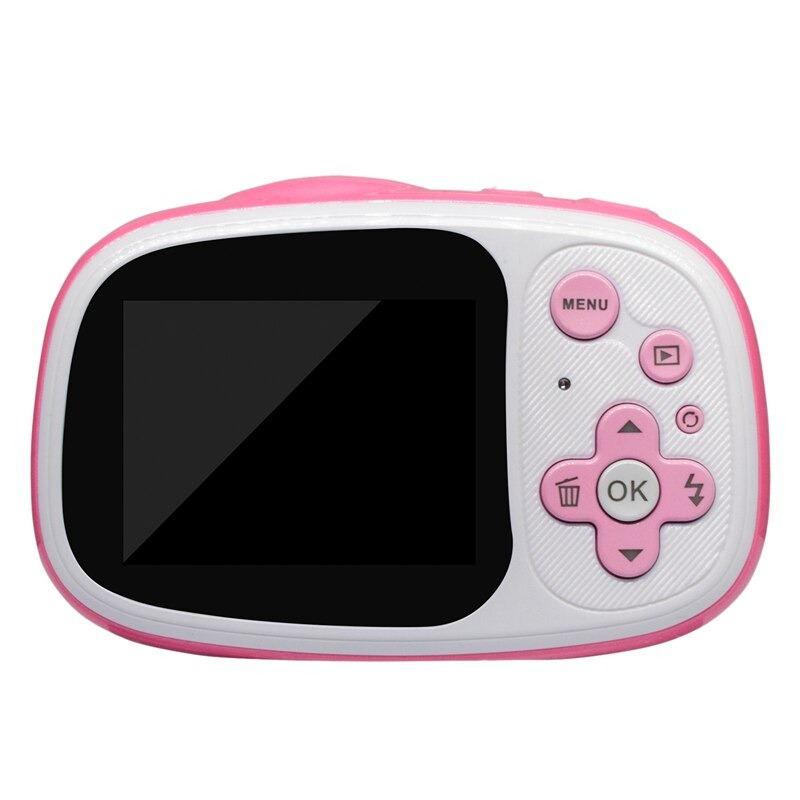 Kids Camera Underwater Digital Video Camcorder 8MP HD 1080P IP68 Waterproof with 2.0Inch IPS Sn for Children Girls Boys