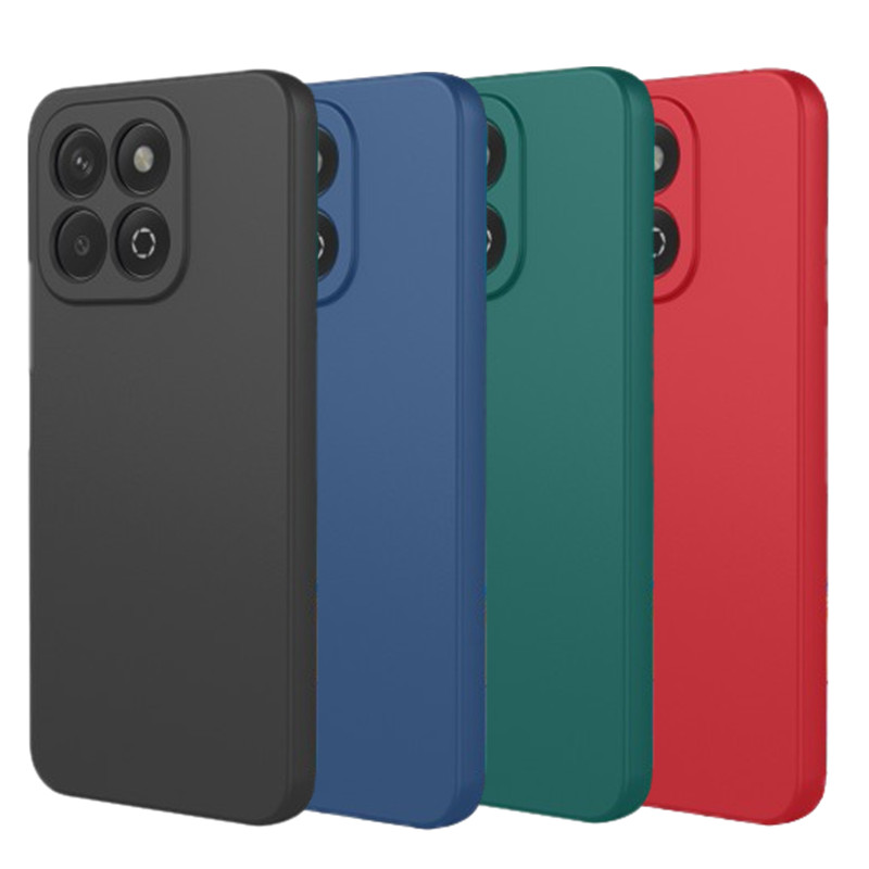 Coque souple en Silicone liquide TPU pour lame ZTE A35 A55, housse de protection pare-chocs Fundas Coque Capa