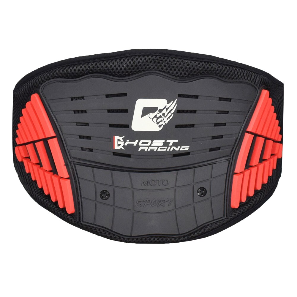 Motorcycle Protecting Waist Support Kidney Belt Motocross Dirt Dike Guards Touring Sport Protection: Red