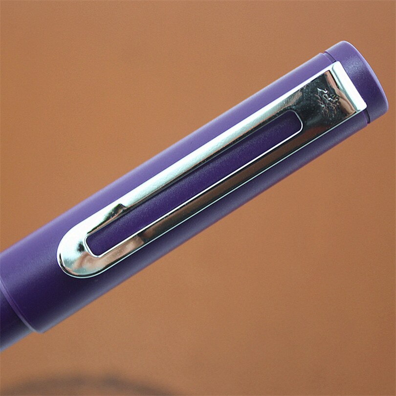 JINHAO purple Fine Nib Fountain Pen school office student pen Children's exercise pen