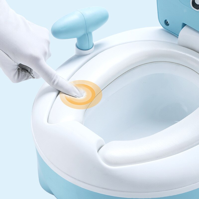 Dossier confortable dessin animé Pot enfants Pot bébé toilette pour garçons enfants bébé Pot formation filles Portable toilette bassin