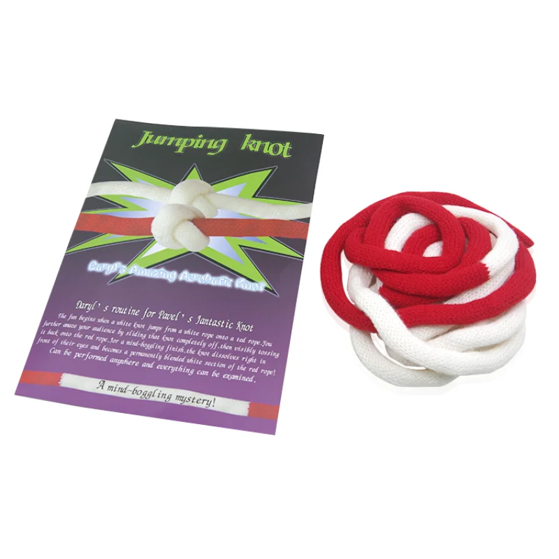 Verbazingwekkende Acrobatische Knoop Door Daryl Springknoop Van Pakistan Carrick Buigen Magische Touwpodium Magische Rekwisieten, Close-Up Magisch Fijnere Goochelaar