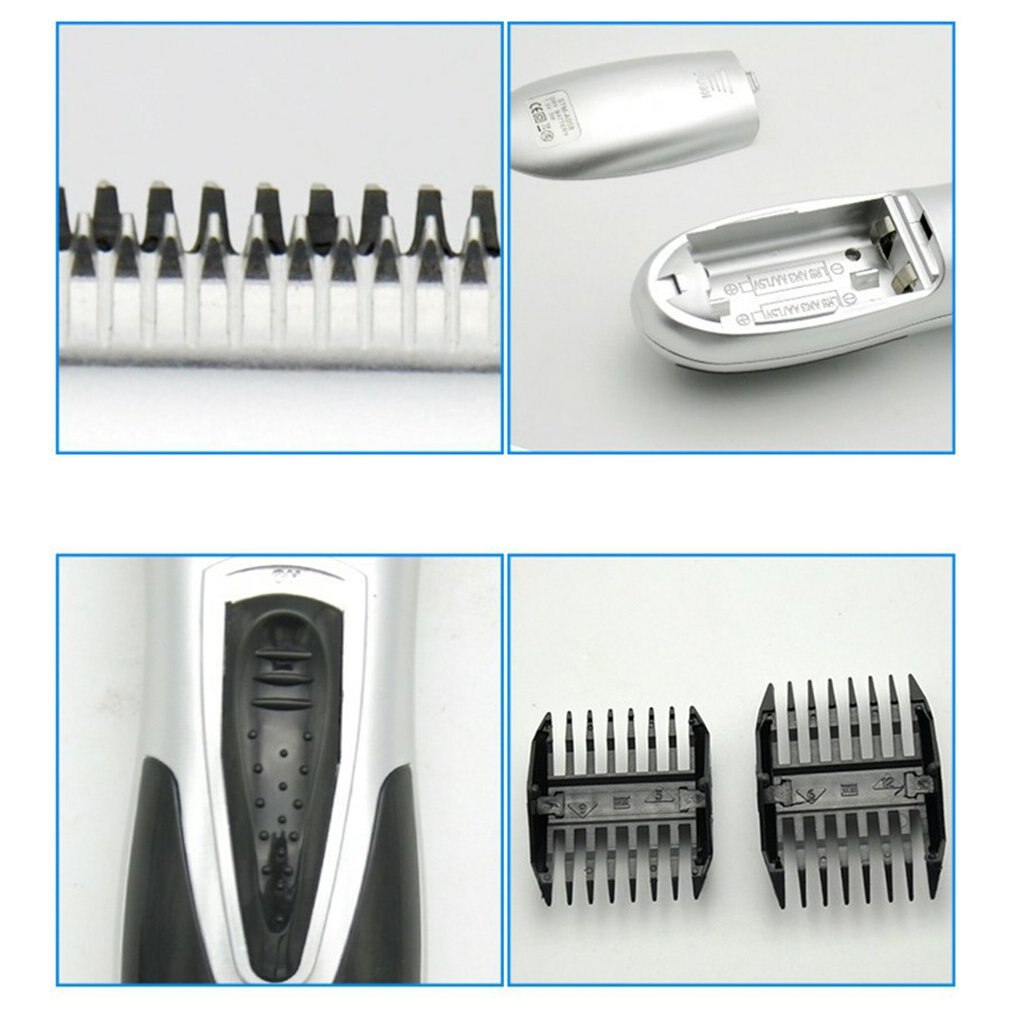 A008 electric hair clipper Stainless steel ABS Dry cell type Noise Reduction Child adult hair clipper Home use