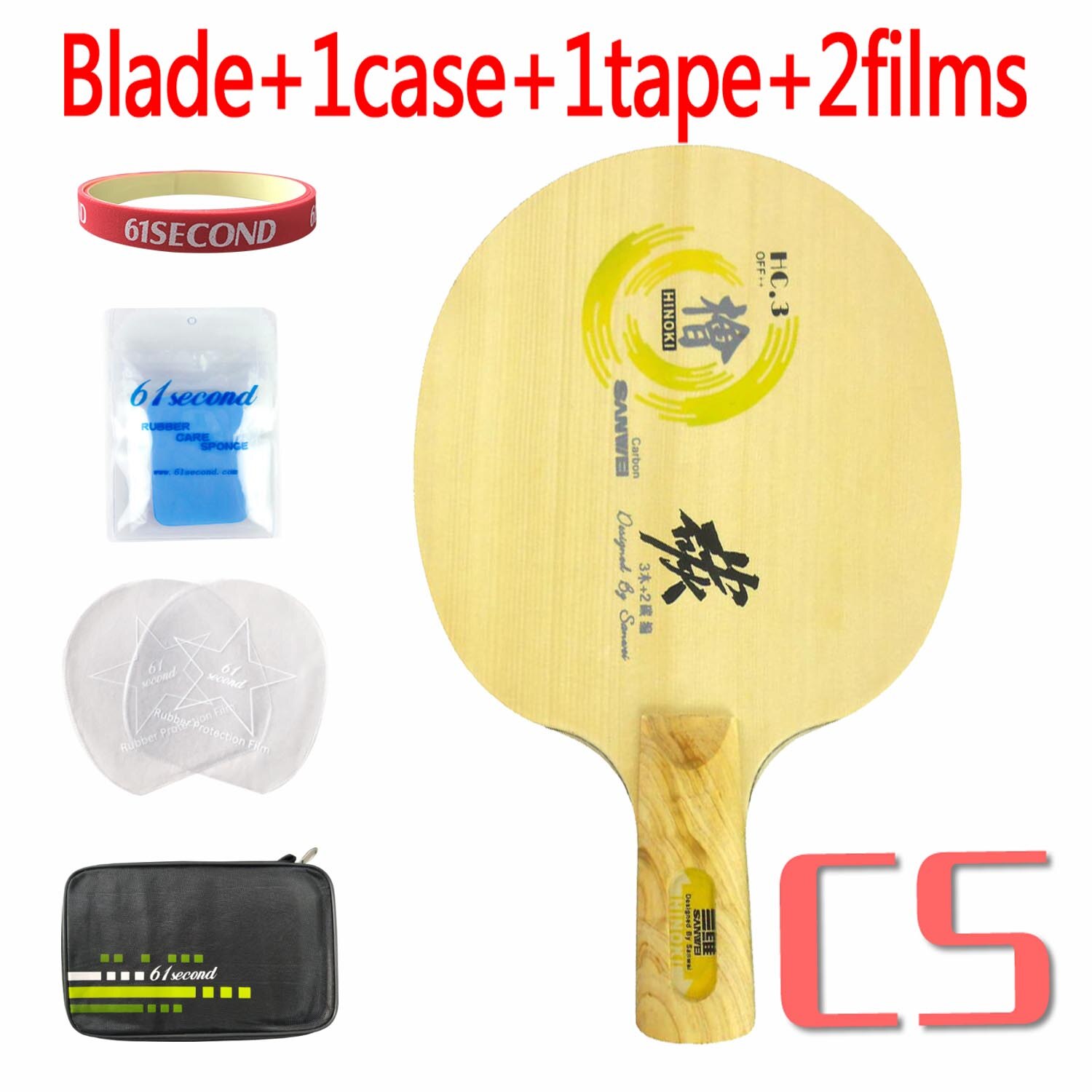 Sanwei HC.3 HC 3 HC-3 HC-3S HC3S Table Tennis PingPong Blade