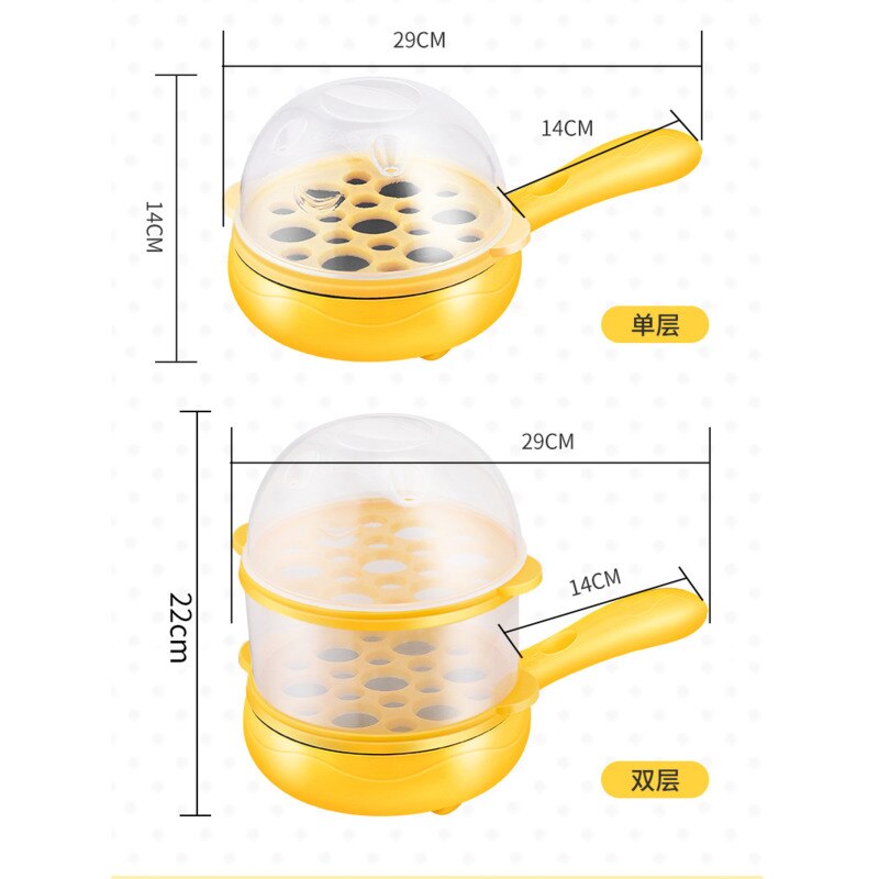 Egg Cooker For Breakfast Multifunction Mini Electric Egg Omelette Cooker 220V Non-stick Frying For Pan Steak